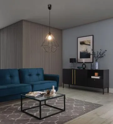 Lampa wisząca BREVITAS I czarna