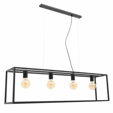 Lampa wisząca FURTIM czarna