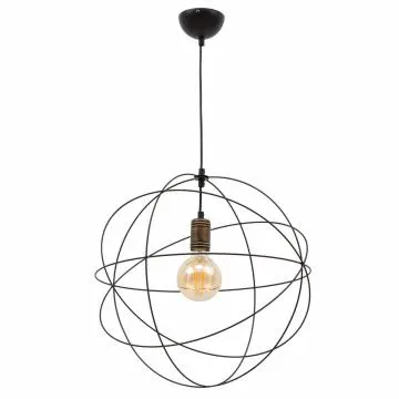 Lampa wisząca OLINTO I czarna