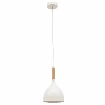 Lampa wisząca WOLDES I biała