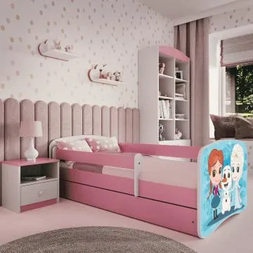 Łóżko dziecięce BABY DREAMS 160x80 kraina lodu