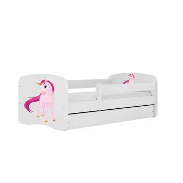 Łóżko dziecięce BABY DREAMS 160x80 jednorożec