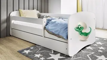 Łóżko dziecięce BABY DREAMS 160x80 mały dino