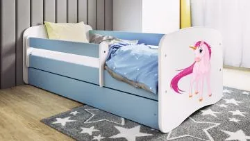 Łóżko dziecięce BABY DREAMS 180x80 jednorożec