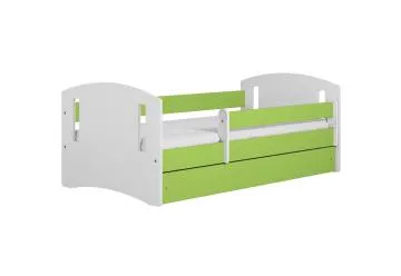 Łóżko dziecięce CLASSIC 2 180x80 zielone