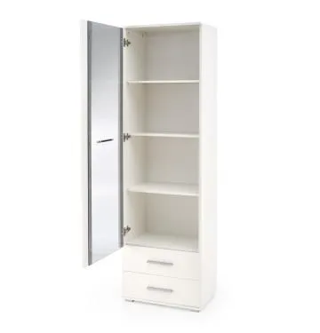 Witryna do salonu LIMA W-1 biała