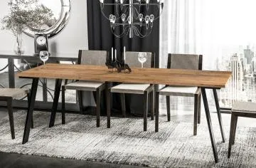Stół rozkładany LIWIA 130(210)x80 dąb złoty craft