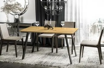 Stół rozkładany LIWIA 130(210)x80 dąb artisan