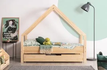 Łóżko dziecięce LOCA A 80x140 sosna