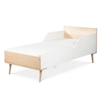 Łóżko dziecięce SOFIE 180x80 białe/buk