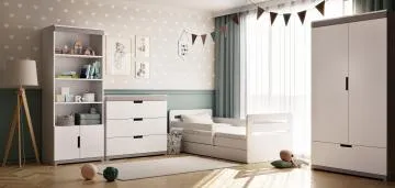Łóżko dziecięce TOMI 180x80 białe
