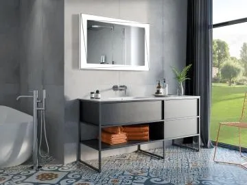 Lustro łazienkowe ADAGIO 120x65 z oświetleniem LED EXCLUSIVE