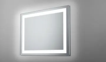 Lustro łazienkowe ALBA 80x60 z oświetleniem LED EXCLUSIVE