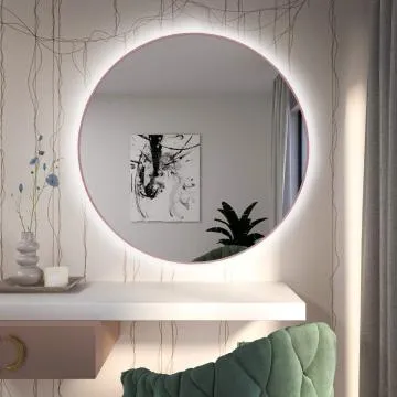 Lustro okrągłe ARTIS LED 100cm kolor ramki do wyboru