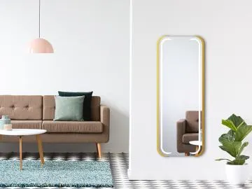 Lustro łazienkowe MEZALI 50x80 z oświetleniem LED EXCLUSIVE