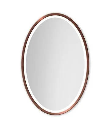 Lustro łazienkowe OVAL 60x90 z oświetleniem LED EXCLUSIVE