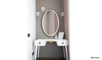 Lustro łazienkowe OVAL 60x90 z oświetleniem LED EXCLUSIVE