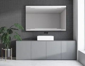 Lustro łazienkowe SELENA 120x65 z oświetleniem LED EXCLUSIVE