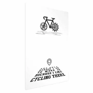 Plakat Cycling 60x90 cm bez ramy bez marginesu