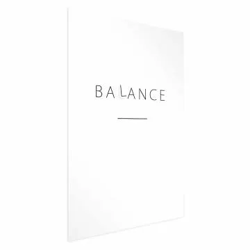 Plakat Balance 60x90 cm bez ramy bez marginesu