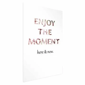 Plakat Enjoy the Moment 60x90 cm bez ramy bez marginesu