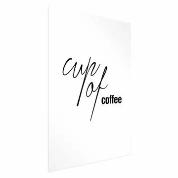 Plakat Coffee 29,7x42 cm bez ramy bez marginesu