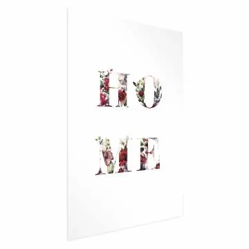 Plakat Dom w kwiatach 29,7x42 cm bez ramy z marginesem
