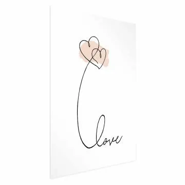 Plakat Połączeni w chmurach 60x90 cm bez ramy z marginesem