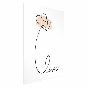 Plakat Połączeni w chmurach 40x60 cm bez ramy bez marginesu