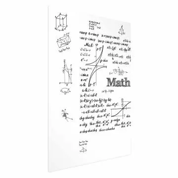 Plakat Matematyka 40x60 cm bez ramy bez marginesu