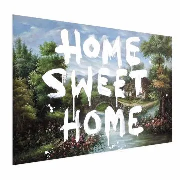Plakat Wymarzony dom 90x60 cm bez ramy bez marginesu