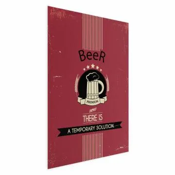 Plakat Premium Beer 40x60 cm bez ramy z marginesem