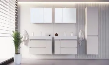 Szafka łazienkowa ARCO 30 cm kaszmir niska