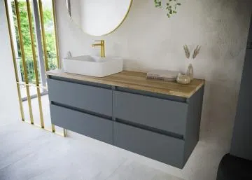 Szafka pod umywalkę ARCO 80 cm grafit