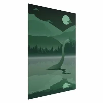 Plakat Loch Ness 40x60 cm bez ramy bez marginesu