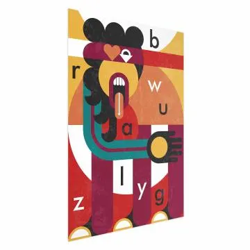 Plakat Sztuka designu 60x90 cm bez ramy bez marginesu
