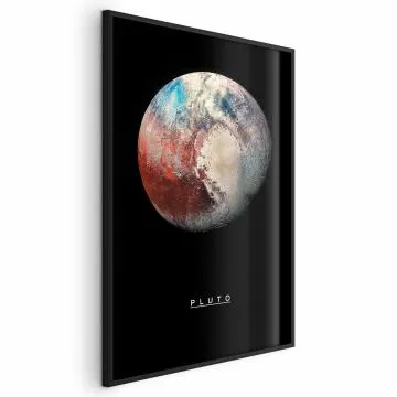 Plakat Pluton 29,7x42 cm z ramą czarną bez marginesu