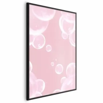 Plakat Subtelny powiew 60x90 cm z ramą czarną bez marginesu