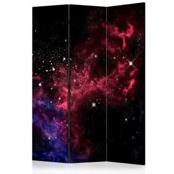 Parawan akustyczny Pejzaże 135x172 cm 3-częściowy brązowy