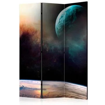Parawan akustyczny Pejzaże 135x172 cm 3-częściowy wielokolorowy