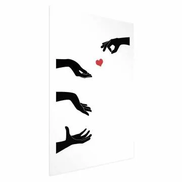 Plakat Pstryczek 21x30 cm bez ramy z marginesem