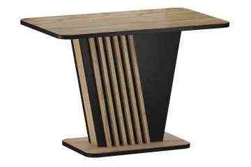 Stół rozkładany NEVIO 125(170)x75 dąb artisan/czarny