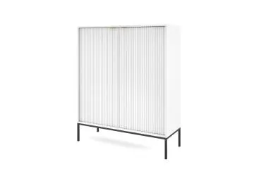 Komoda MILONA 2D 104 cm biała mat