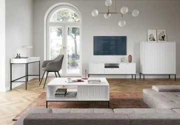 Komoda MILONA 2D 104 cm biała mat