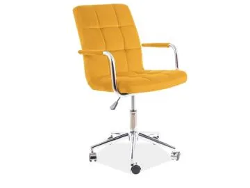 Fotel dla dziecka Q-022 VELVET curry