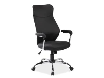 Fotel biurowy Q-319 czarny