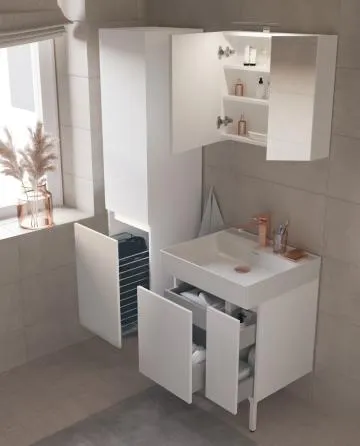 Szafka łazienkowa ARCO 40 cm kaszmir niska