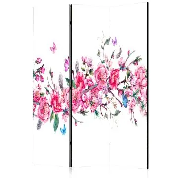 Parawan akustyczny Orient 135x172 cm 3-częściowy szary