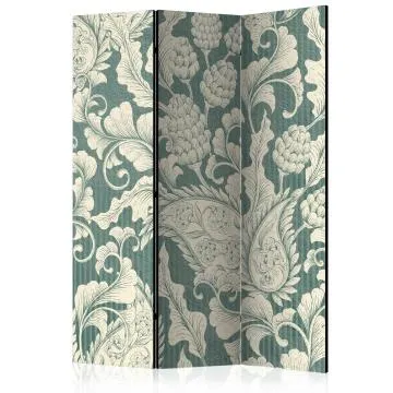 Parawan jednostronny Orient 135x172 cm 3-częściowy czarny