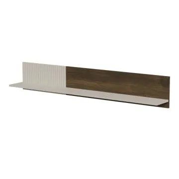 Półka wisząca RANDOM 2 P-1 150cm orzech/kaszmirowa